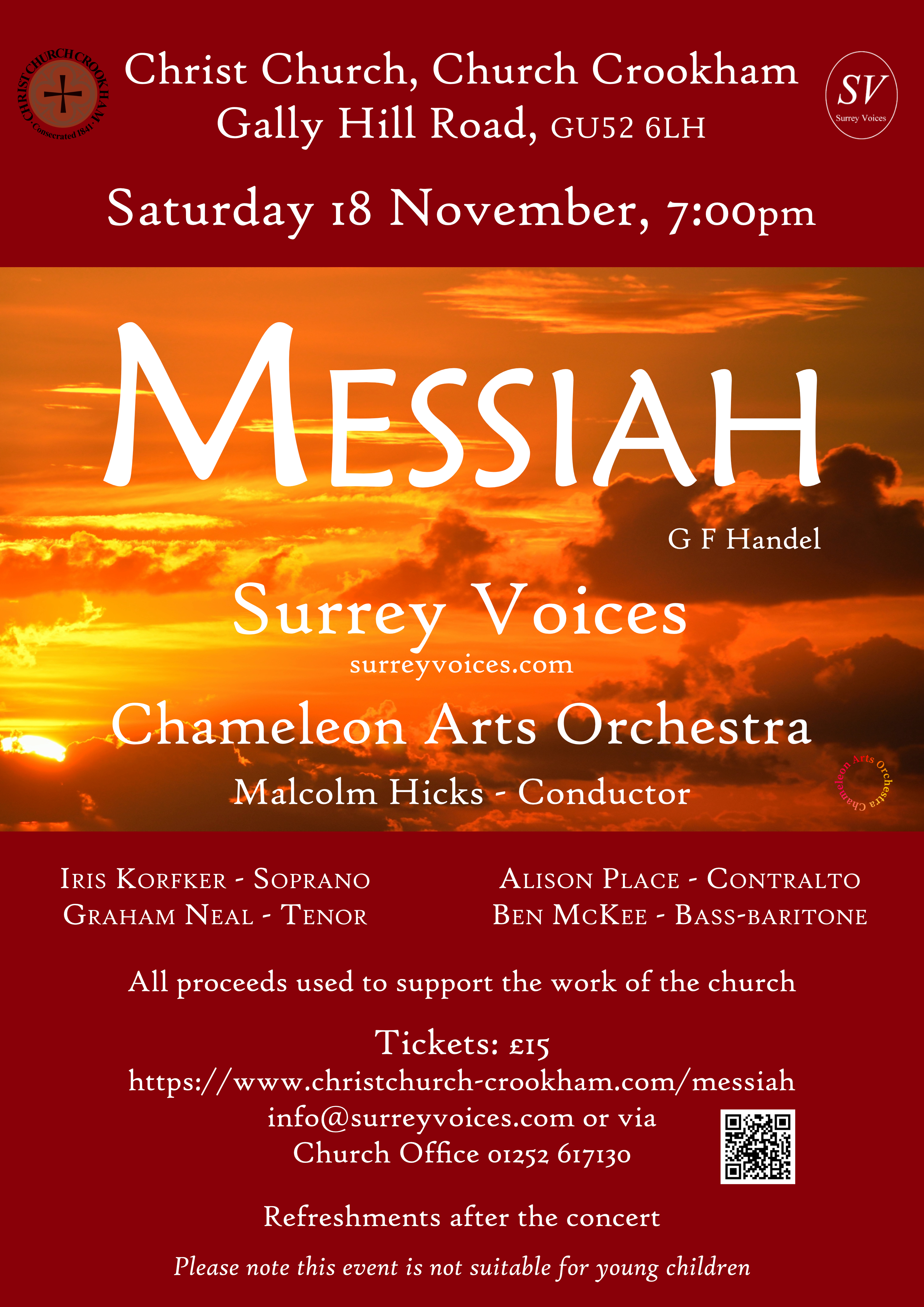 Messiah 2023 poster